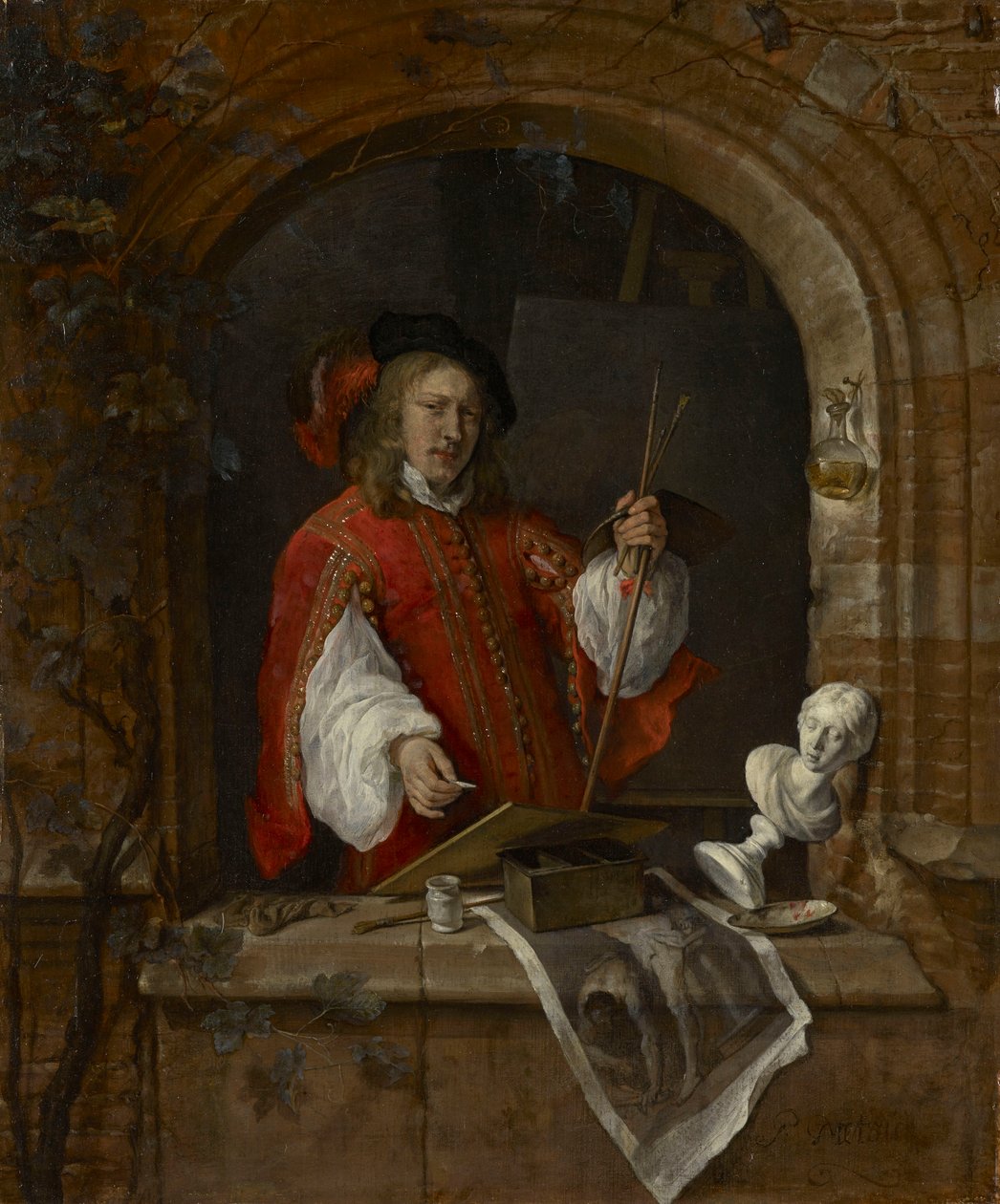 Önarckép alkotó: Gabriel Metsu