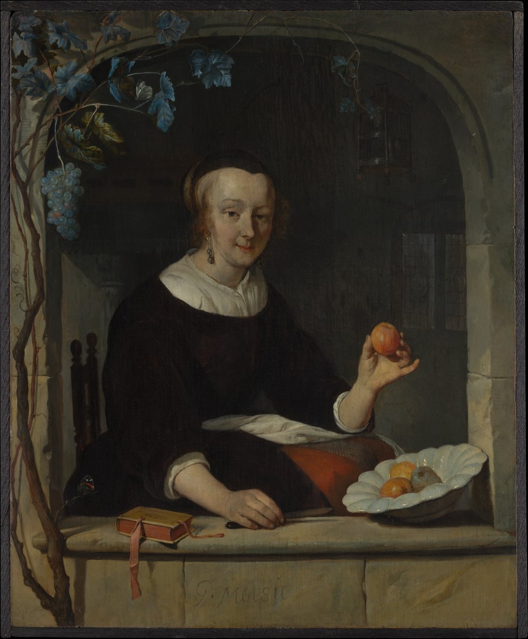 Ablaknál ülő nő alkotó: Gabriel Metsu