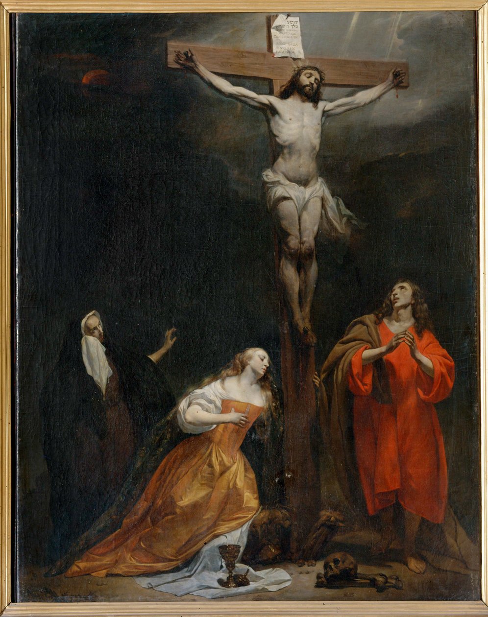 Crucifixion (festmény vászonra) alkotó: Gabriel Metsu