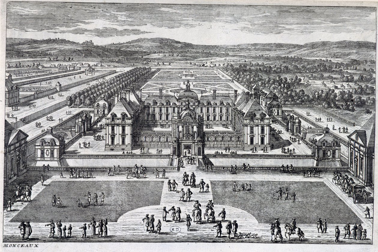 Parc Monceau: Perelle általános képe, 17. század vége alkotó: Gabriel Perelle