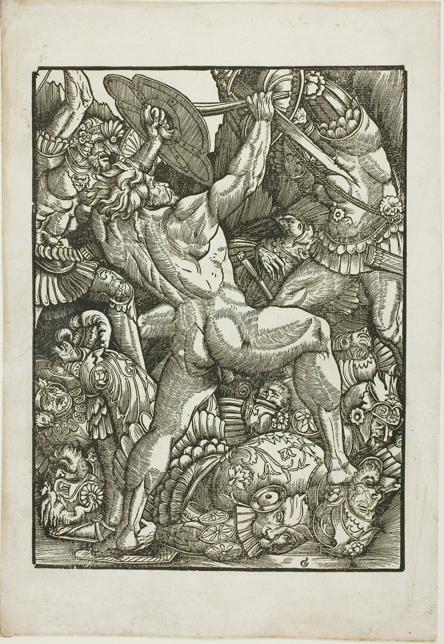 Herkules és az óriások, Jelenetek Herkules életéből alkotó: Gabriel Salmon
