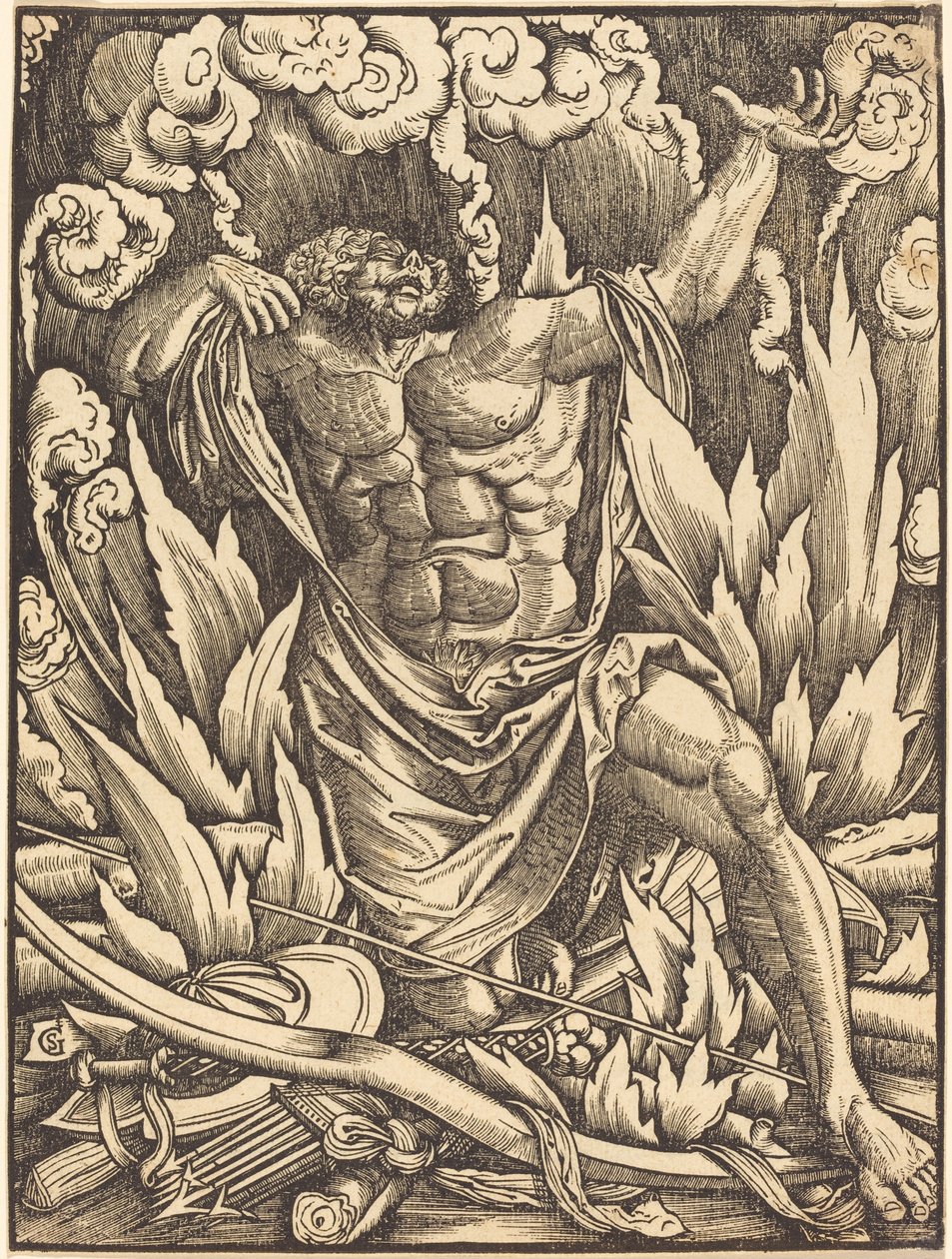 Herkules halála alkotó: Gabriel Salmon