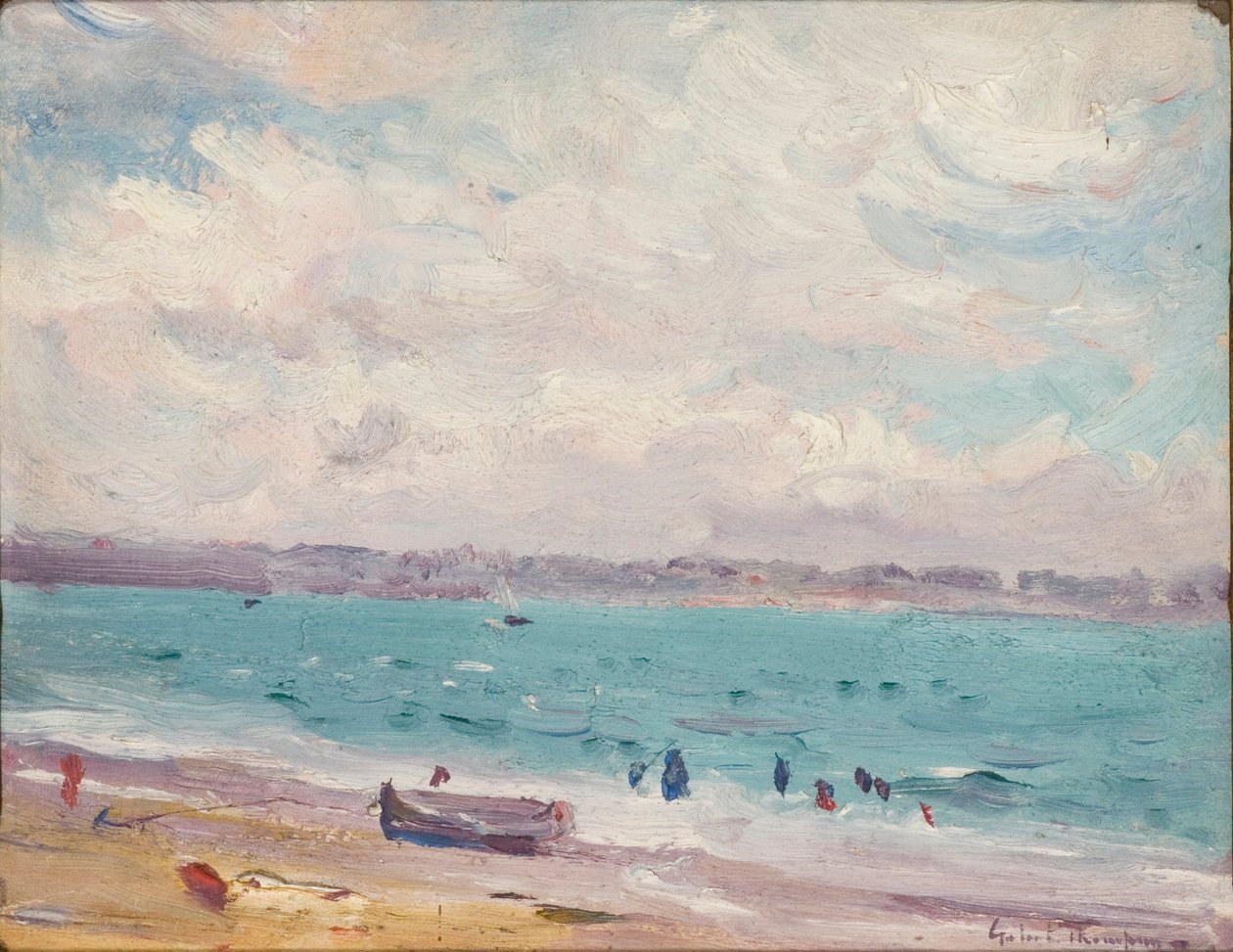 "A strand St Maloban", 1881-1935 alkotó: Gabriel Thompson