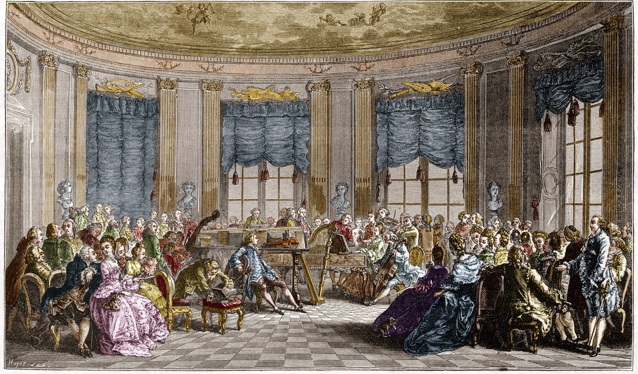 Madame la Comtesse de Saint Brisson zenei koncertje – Duclos d