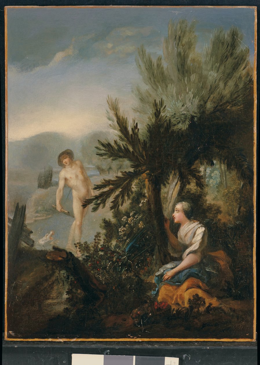 A lelkiismeret esete (olaj, vászon) alkotó: Gabriel de Saint Aubin