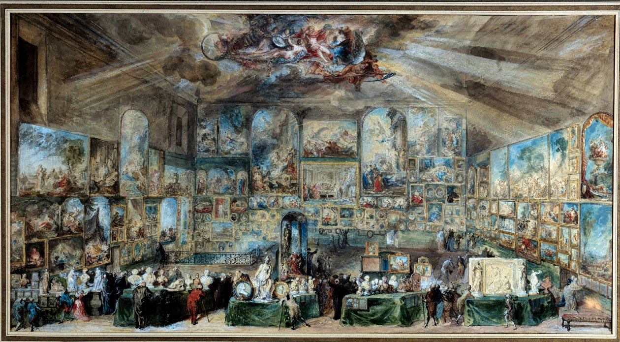 Az amatőr iroda. Salon d