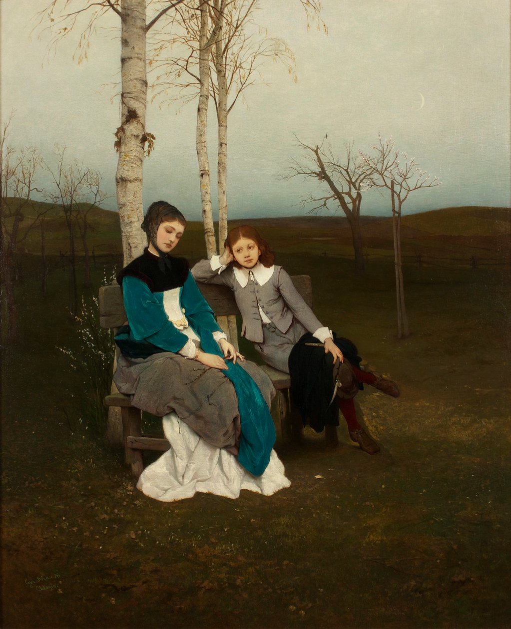 Adagio alkotó: Gabriel von Max