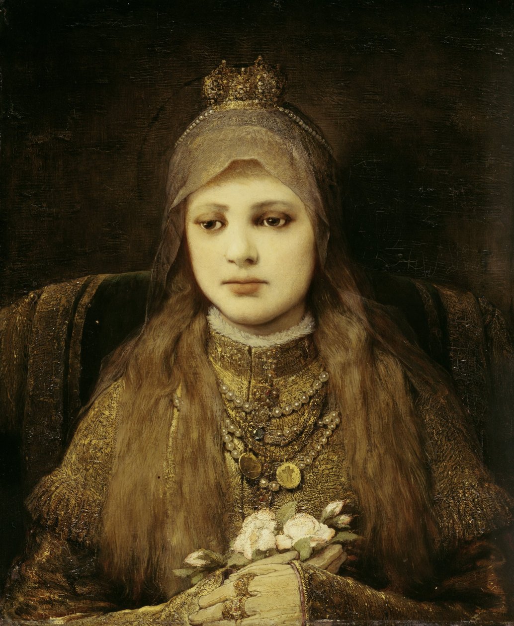 Az a Szent Erzsébet gyermekként alkotó: Gabriel von Max