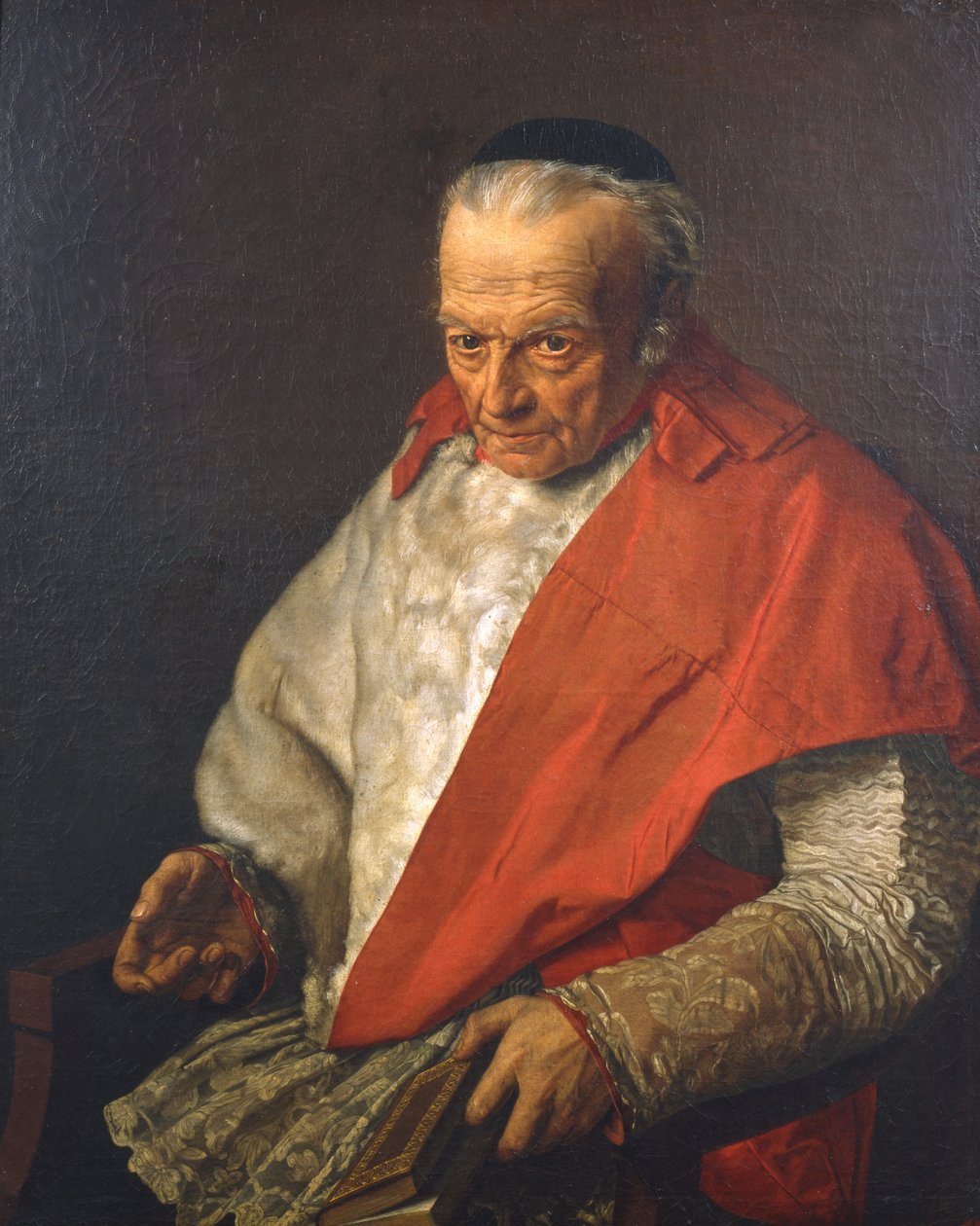 Nicola Giordano kanonok portréja alkotó: Gaetano Forte
