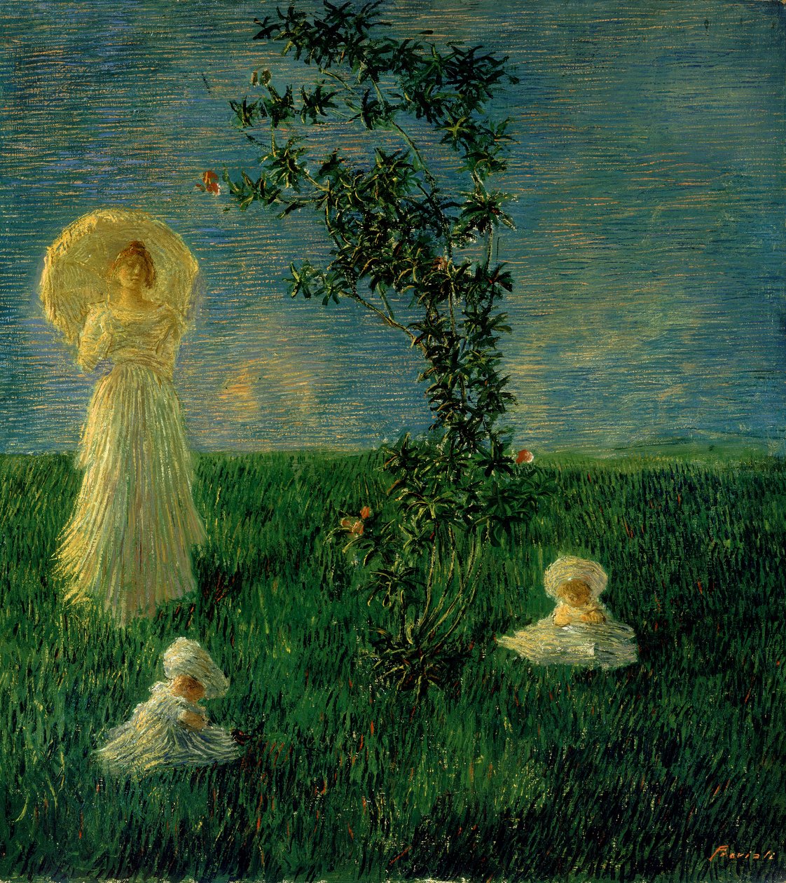 A réten alkotó: Gaetano Previati