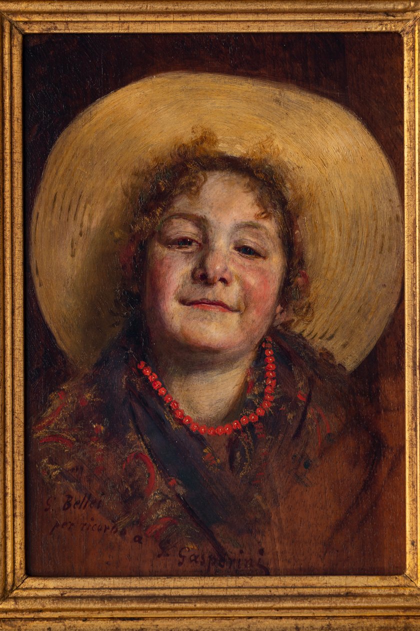 G. Gasperini emlékére (olaj, vászon) alkotó: Gaetano Bellei