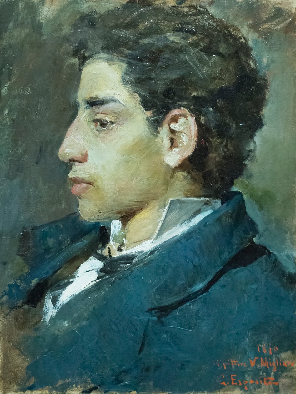 Vincenzo Migliaro portréja alkotó: Gaetano Esposito