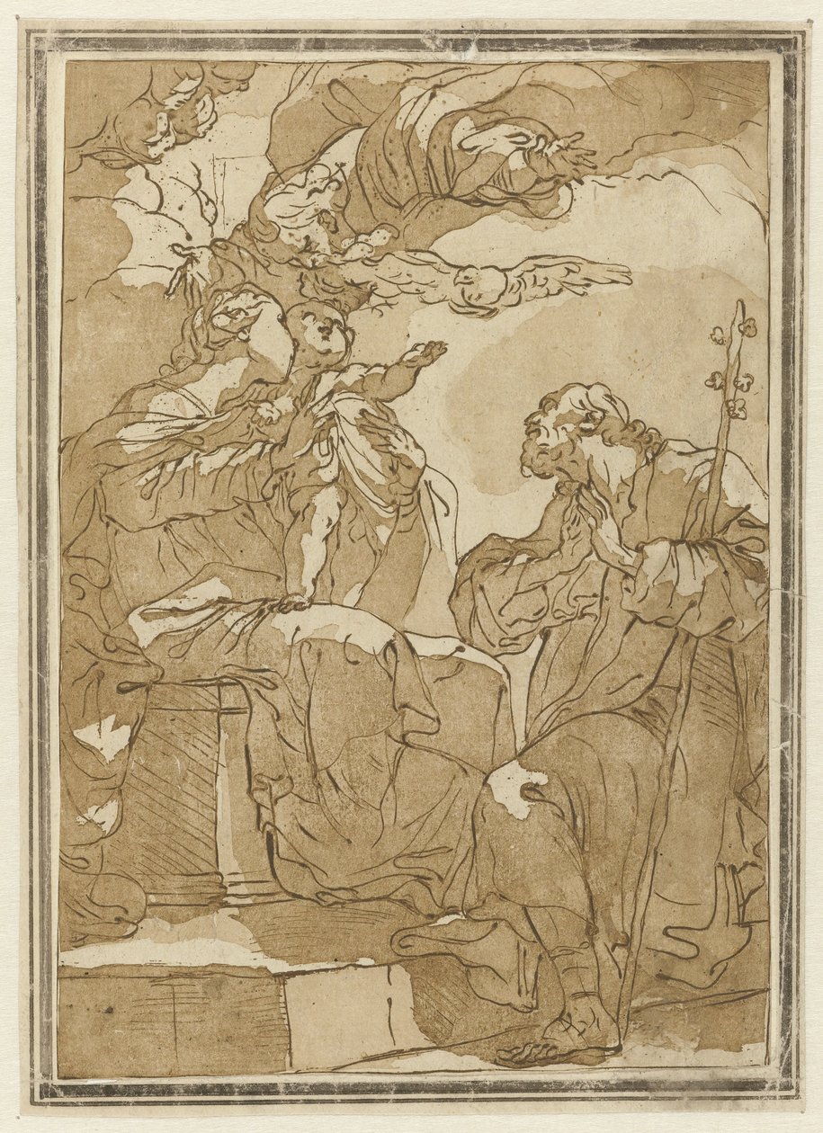 Szent Család alkotó: Gaetano Gandolfi