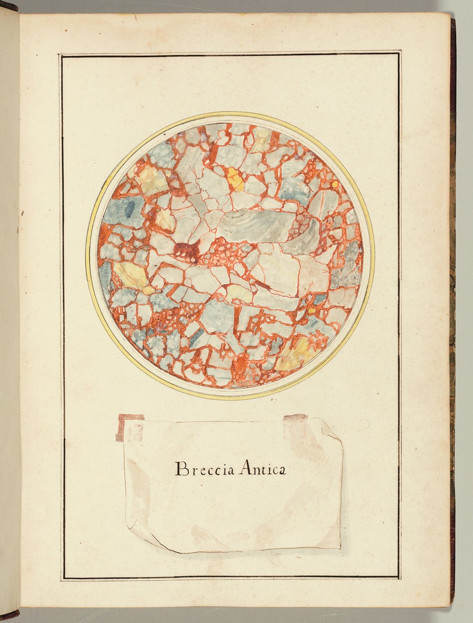 Breccia Antica, különböző kőzetfajtákból, Olaszország alkotó: Gaetano Piccini