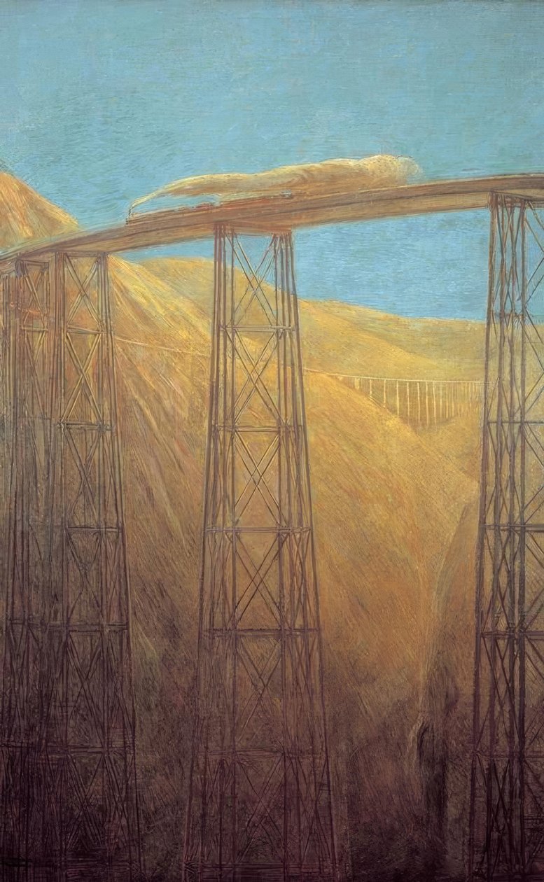 A csendes-óceáni vasút alkotó: Gaetano Previati