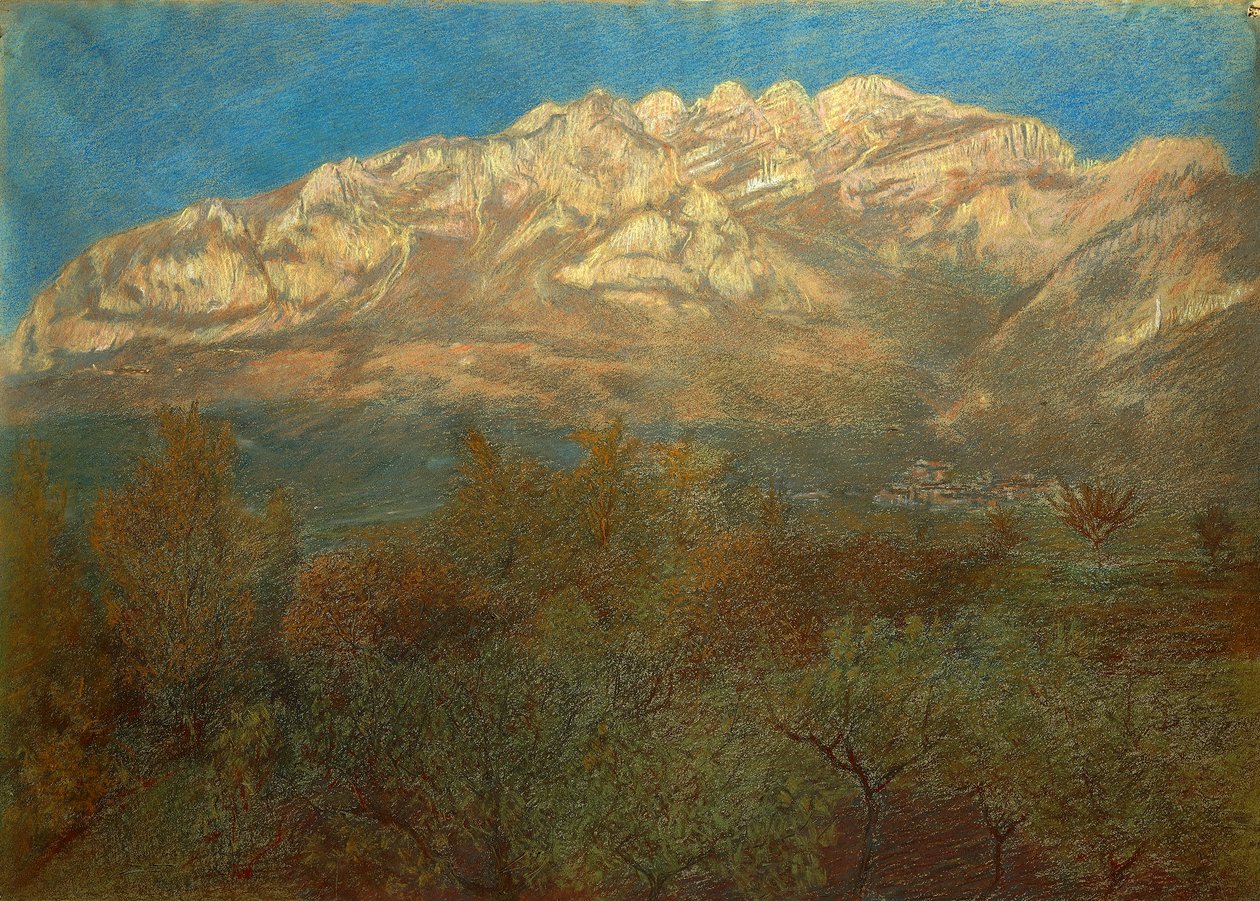 Resegone-hegy alkotó: Gaetano Previati