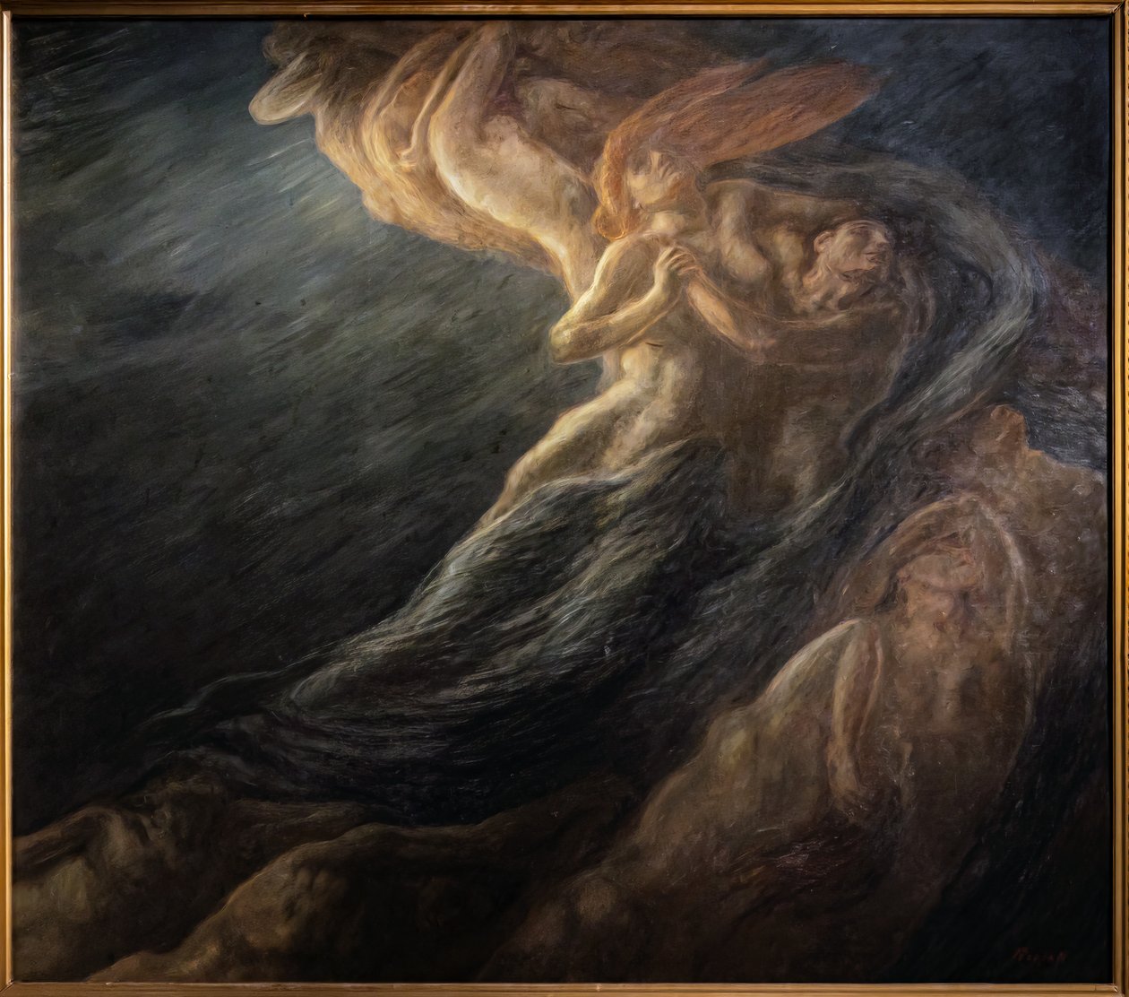 Paolo és Francesca alkotó: Gaetano Previati