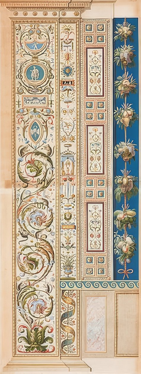 Pilaszter Loggia IX (dísz) alkotó: Gaetano Savorelli