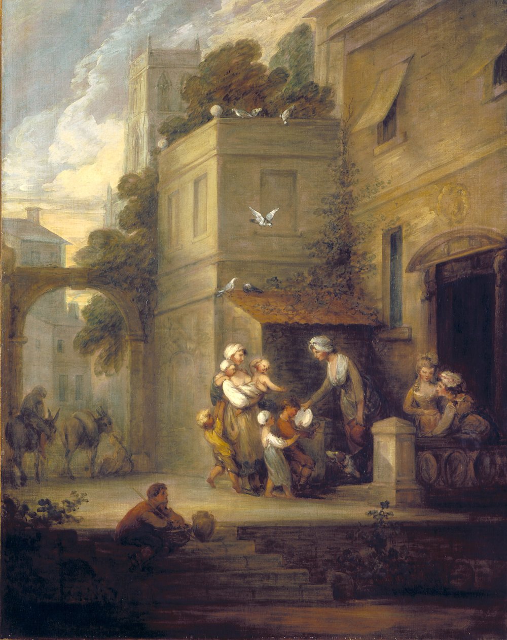 Jótékonysági szorongásoldó (olaj, vászon) alkotó: Gainsborough Dupont