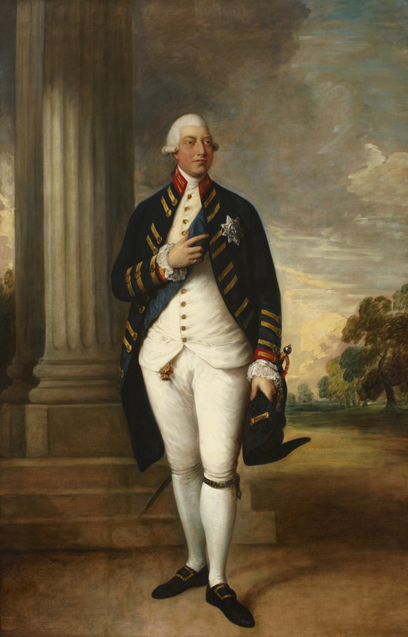 III. György, 1790 körül alkotó: Gainsborough Dupont
