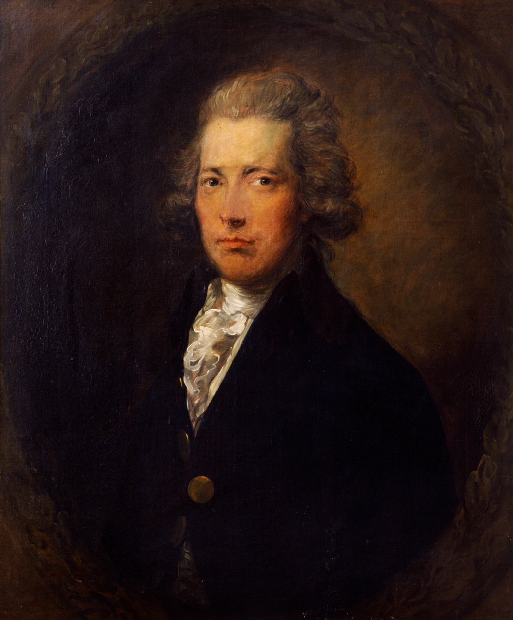 Ifjabb William Pitt brit államférfi portréja, 1787 alkotó: Gainsborough Dupont