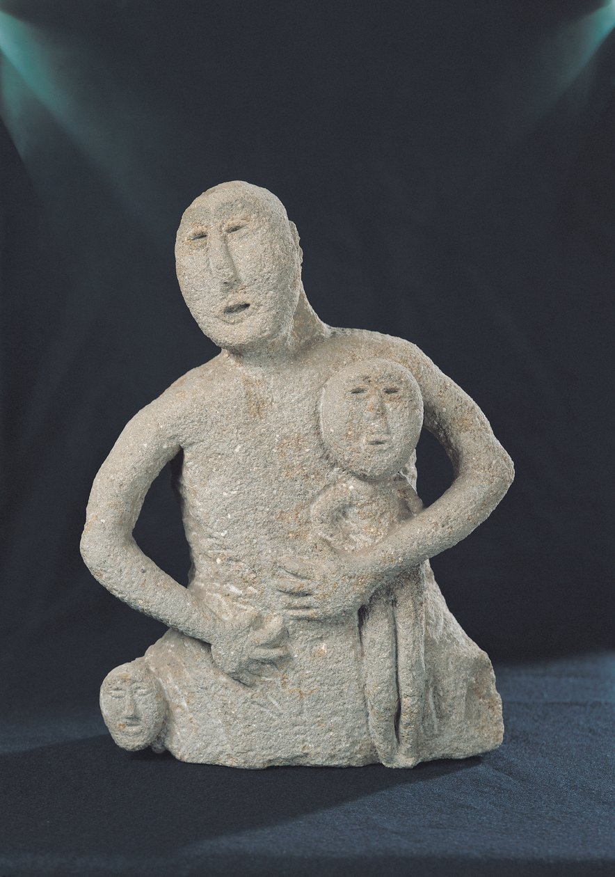 Egy anyaistennő mellszobra, Kr.e. 1. század 2. fele alkotó: Gallo Roman