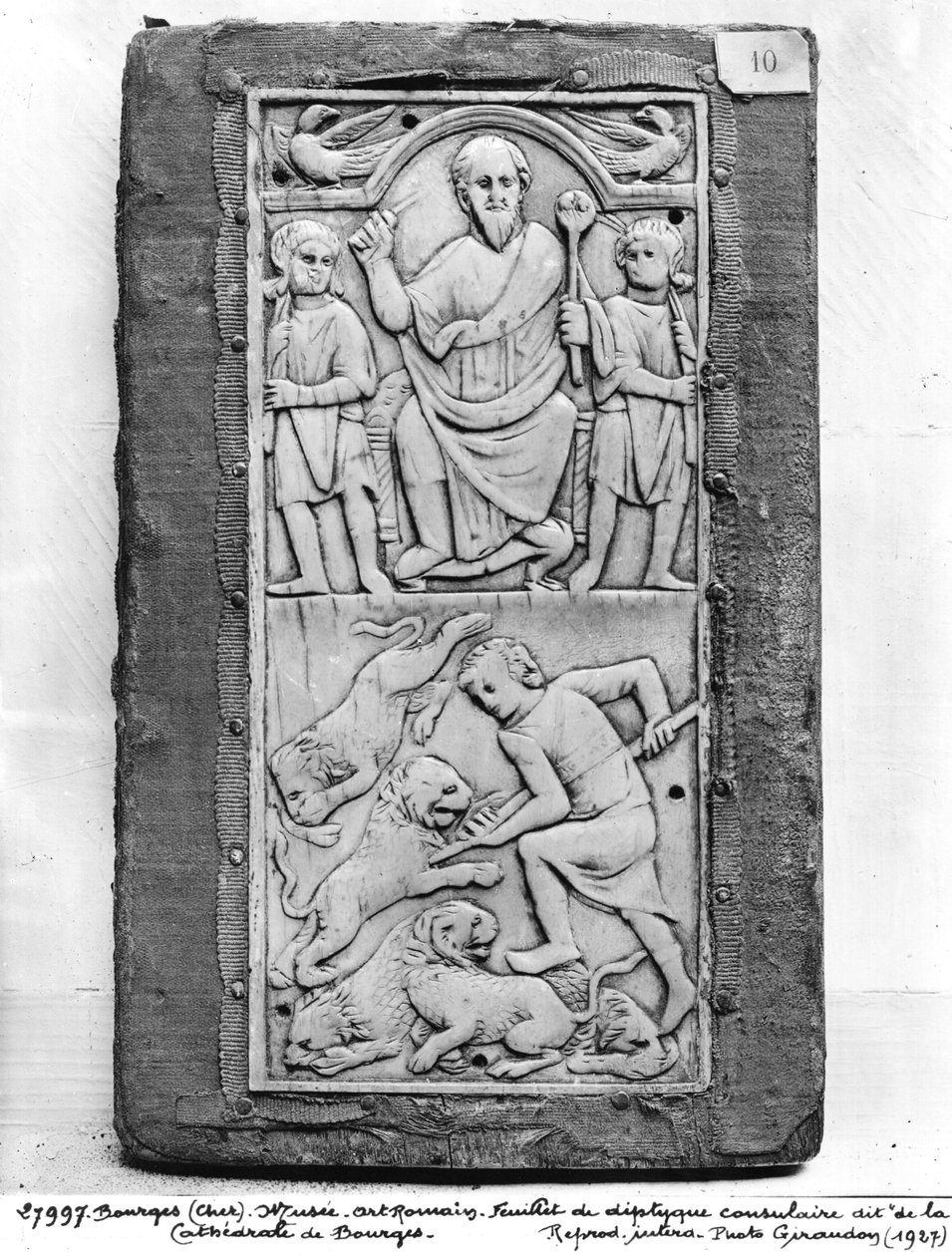 Aetius konzuli diptichonja, jobb oldali panel (lásd még: 213282) alkotó: Gallo Roman