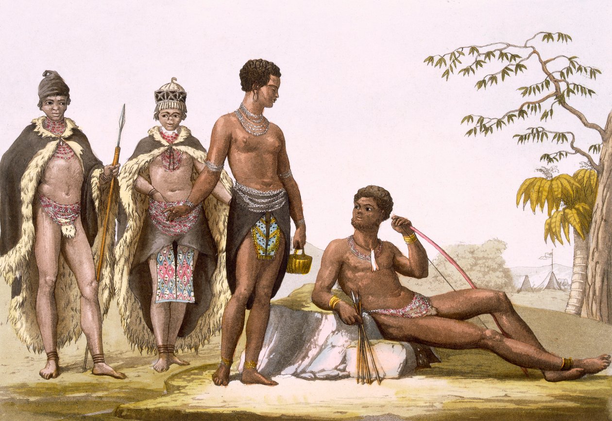 Vol II Gonqui Hottentots of the Cape, 1820-39. alkotó: Gallo Gallina
