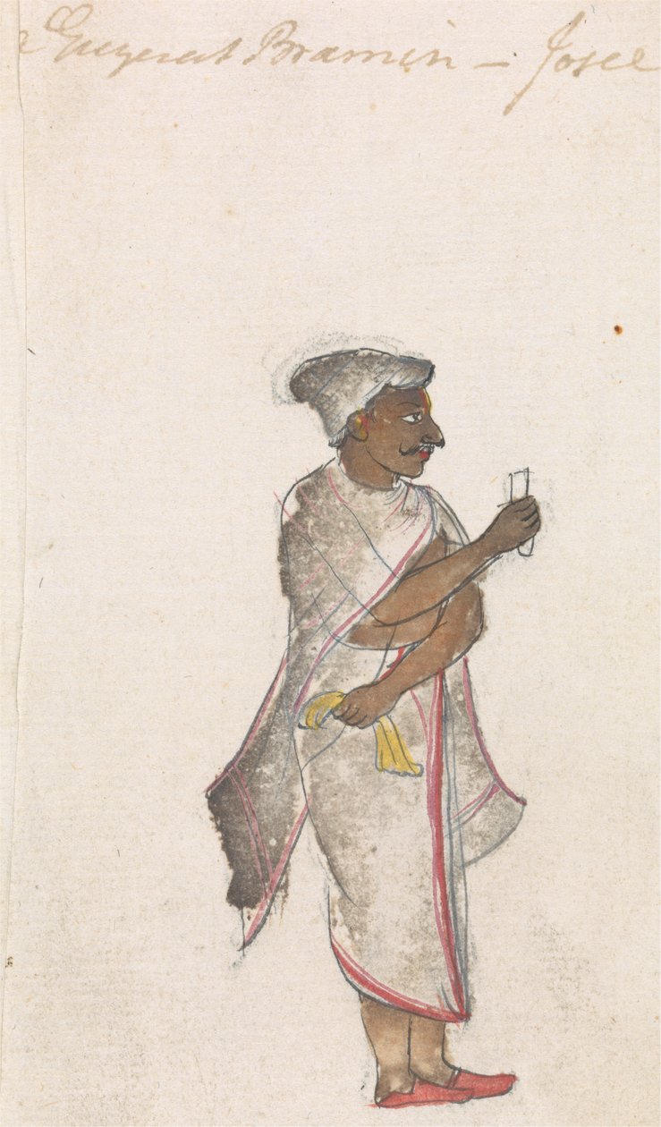 Egy Gugerat brahmin alkotó: Gangaram Chintaman Tambat