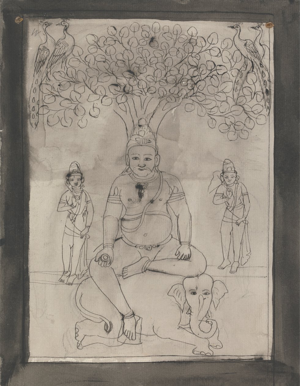 Az Indus Sabha figurája alkotó: Gangaram Chintaman Tambat