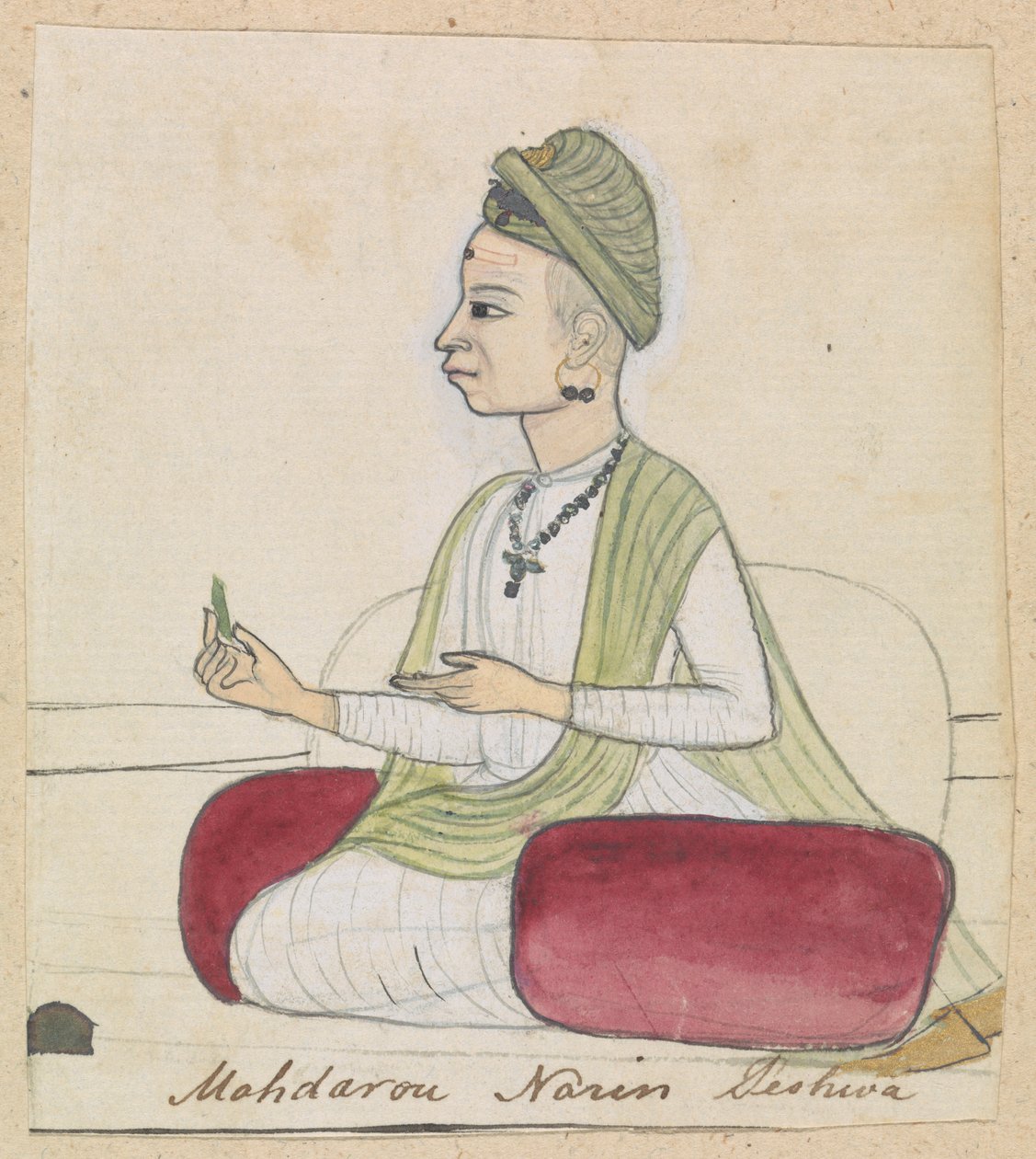 Mahdorou Narin Peshwa alkotó: Gangaram Chintaman Tambat