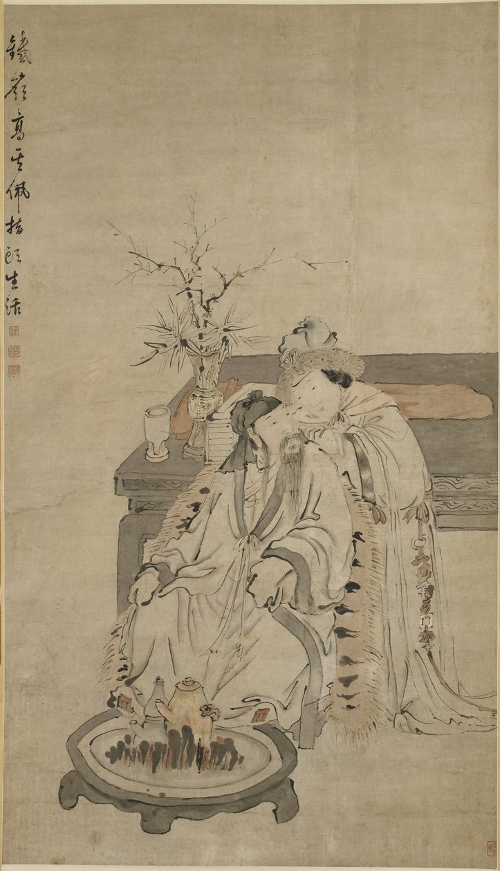 Szépség télen alkotó: Gao Qipei