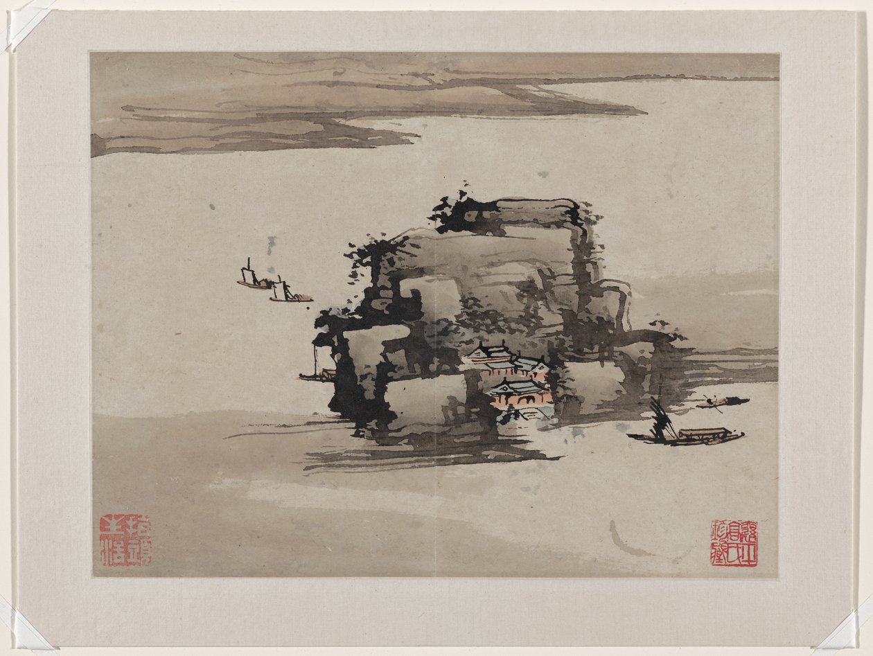 Finger Painting, egy tízes albumból alkotó: Gao Qipei
