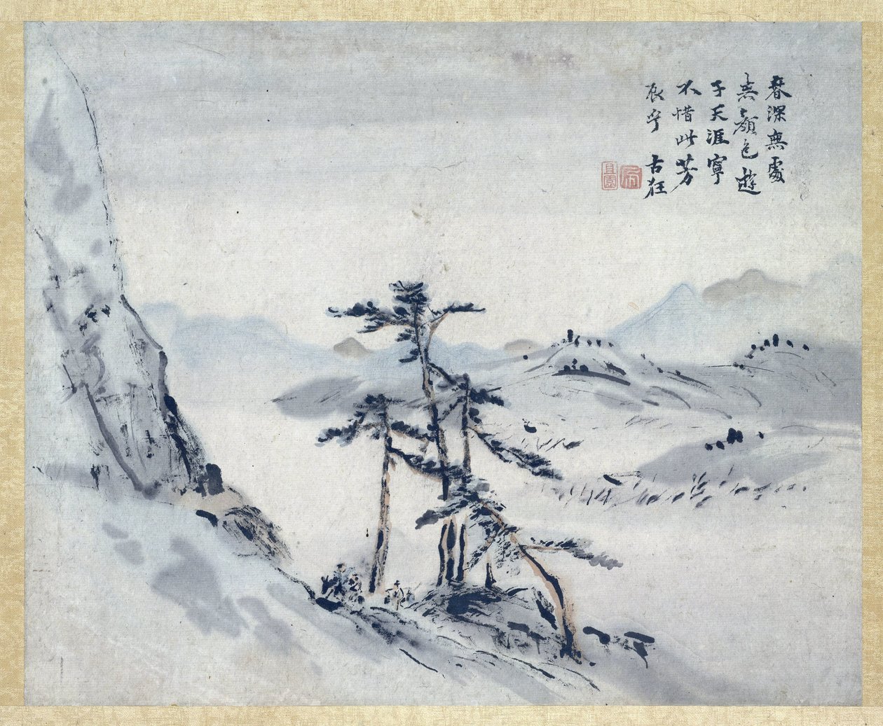 Festmény alkotó: Gao Qipei