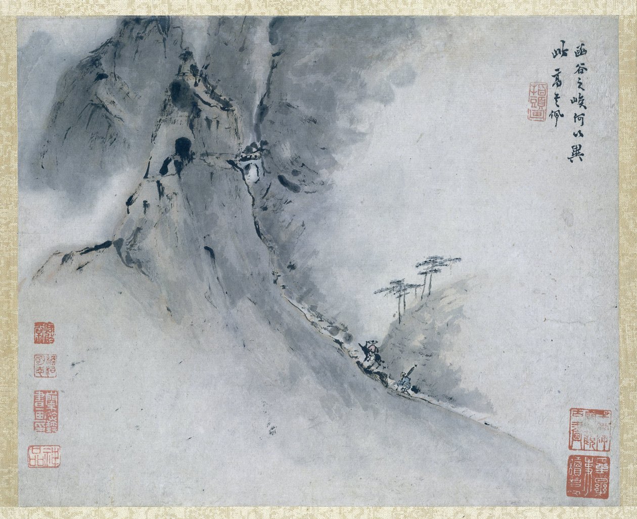 Festmény alkotó: Gao Qipei