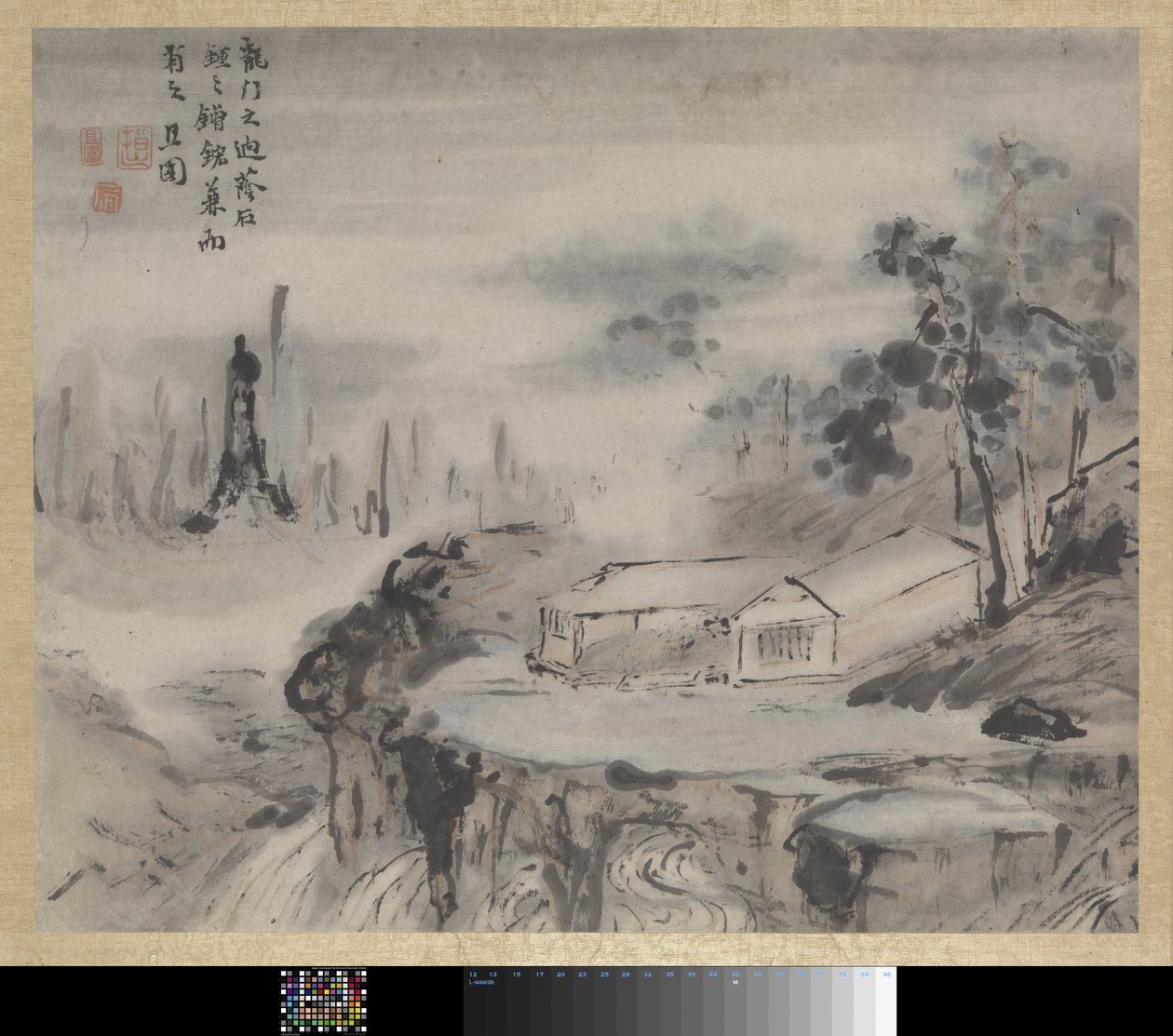 Festmény alkotó: Gao Qipei