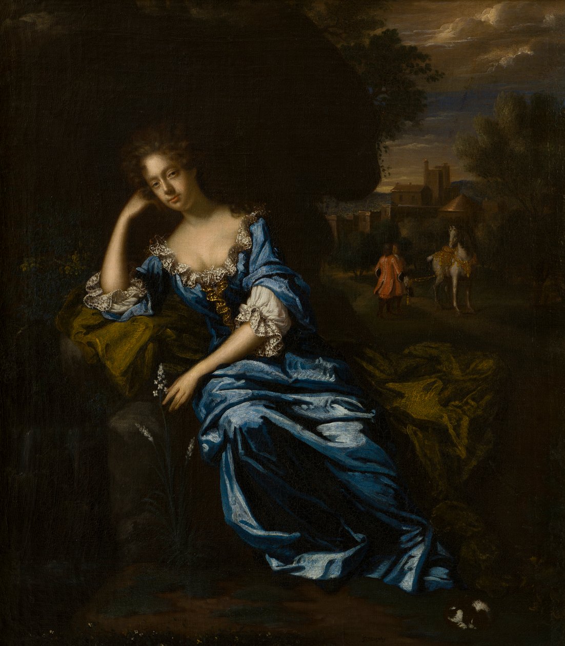Anne Greville (1632/3-1699) Kingston grófnő portréja, 1680-99 körül (olaj, vászon) alkotó: Garrett Morphy