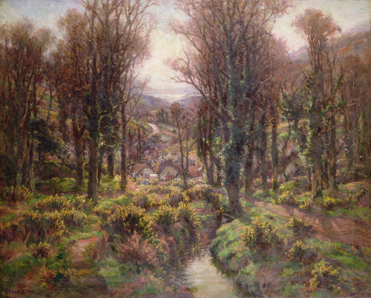 Lamorna Cove alkotó: Garstin Cox