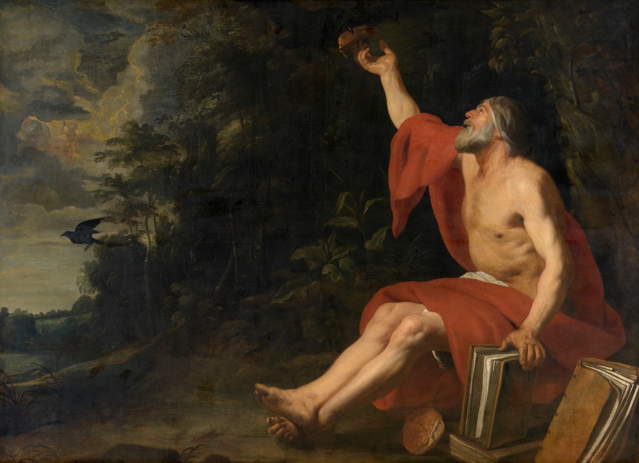 Illést a holló táplálja alkotó: Gaspar De Crayer