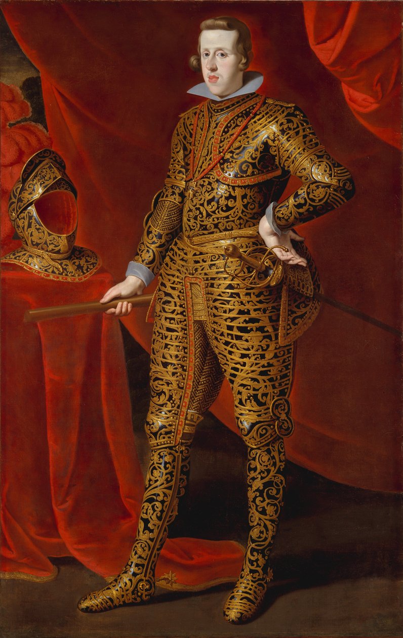 IV. Fülöp (1605–1665) a Parade Armorban, 1628 körül alkotó: Gaspar De Crayer