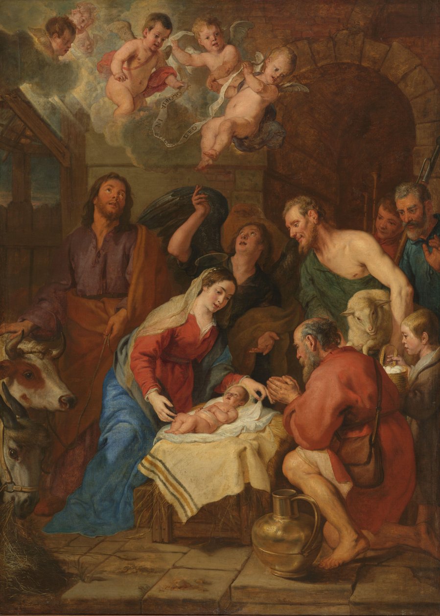 A Pásztorok imádata alkotó: Gaspar De Crayer