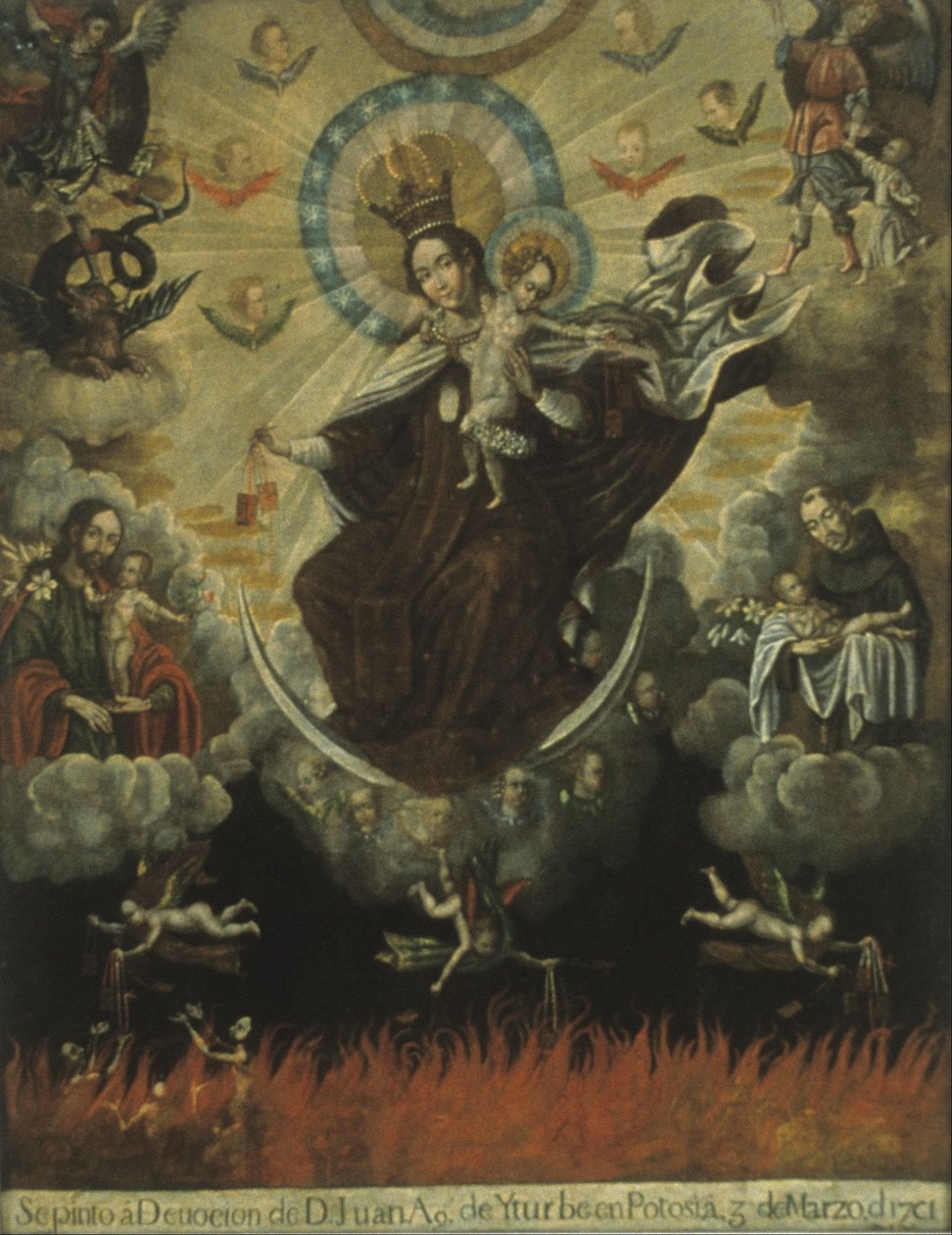 A Kármel-hegyi Miasszonyunk alkotó: Gaspar Miguel de Berrio