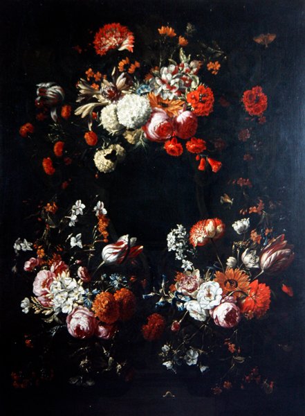 A Flower Piece (olaj, vászon) alkotó: Gaspar Pieter II Verbruggen