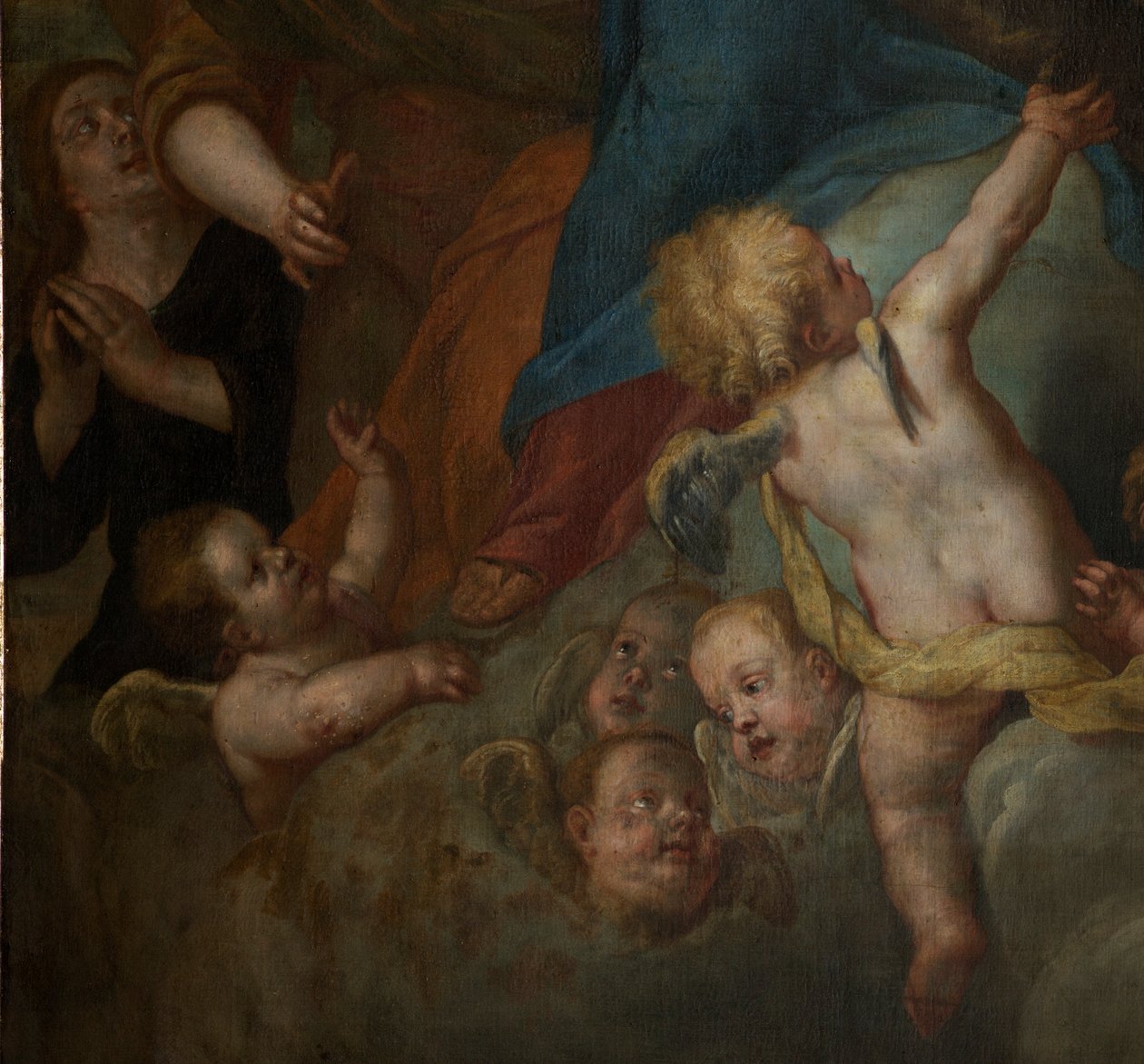 Plébániatemplom (Sint-Walburgakerk). Festmény. Gaspar de Crayer. 1652 alkotó: Gaspar De Crayer