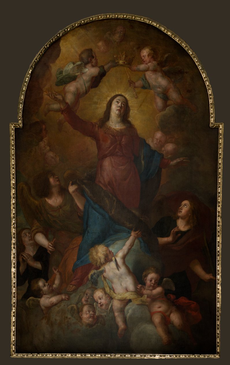 Plébániatemplom (Sint-Walburgakerk). Festmény. Gaspar de Crayer. 1652 alkotó: Gaspar De Crayer