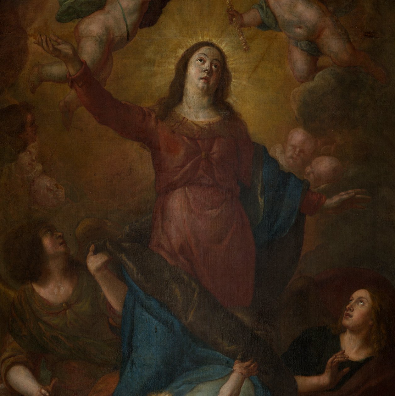 Plébániatemplom (Sint-Walburgakerk). Festmény. Gaspar de Crayer. 1652 alkotó: Gaspar De Crayer