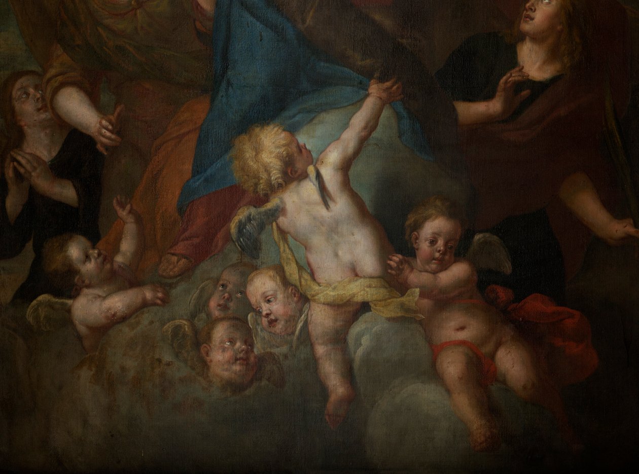 Plébániatemplom (Sint-Walburgakerk). Festmény. Gaspar de Crayer. 1652 alkotó: Gaspar De Crayer