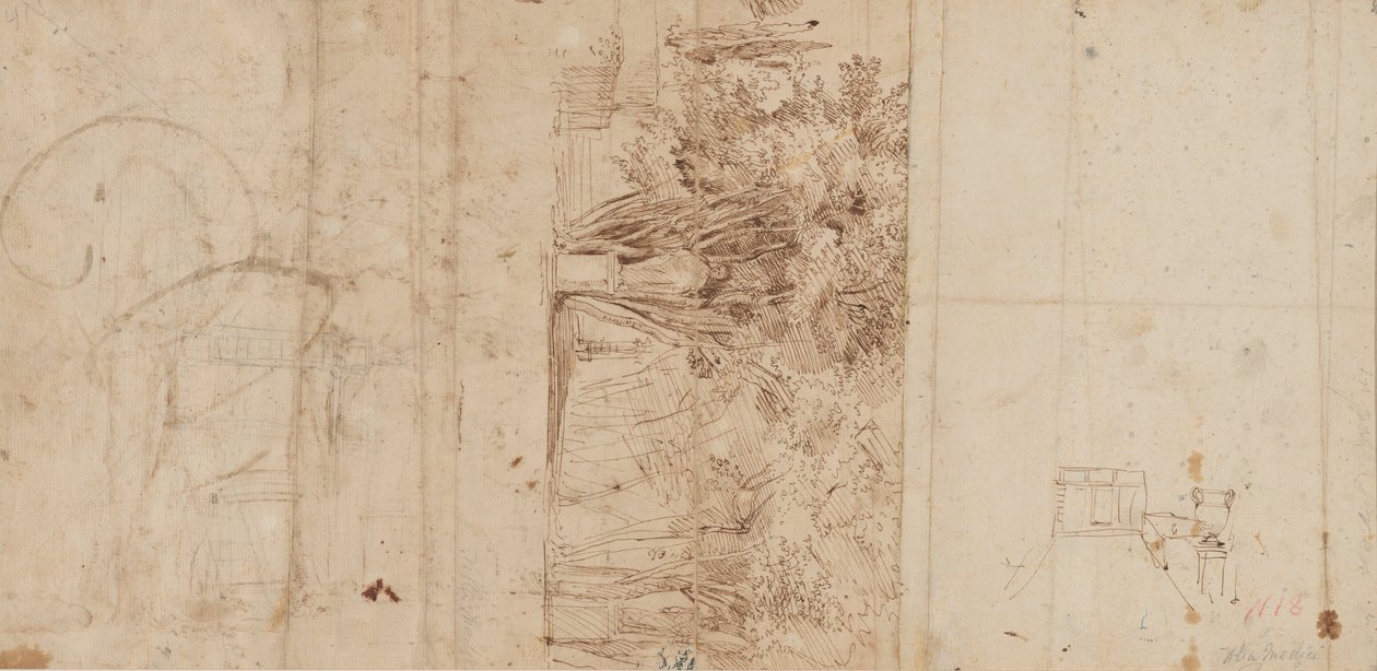 A Medici-villa kertjei alkotó: Gaspar van Wittel
