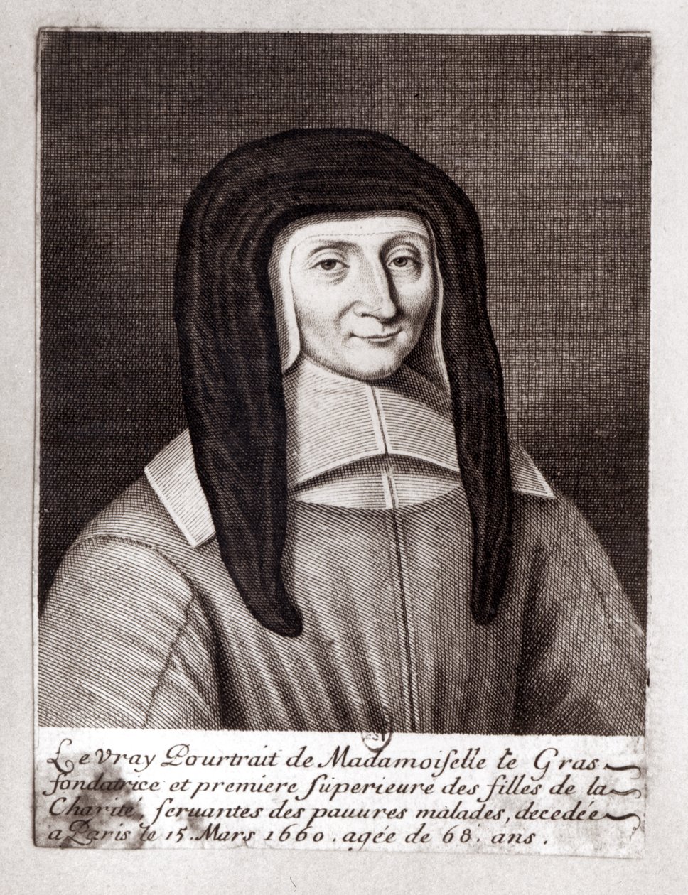 Louise de Marillac portréja alkotó: Gaspard Duchange