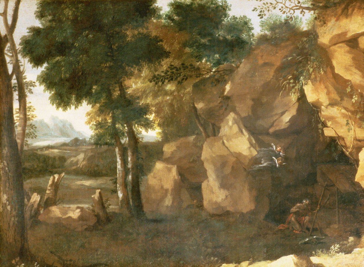Szent Jeromos alkotó: Gaspard Poussin Dughet